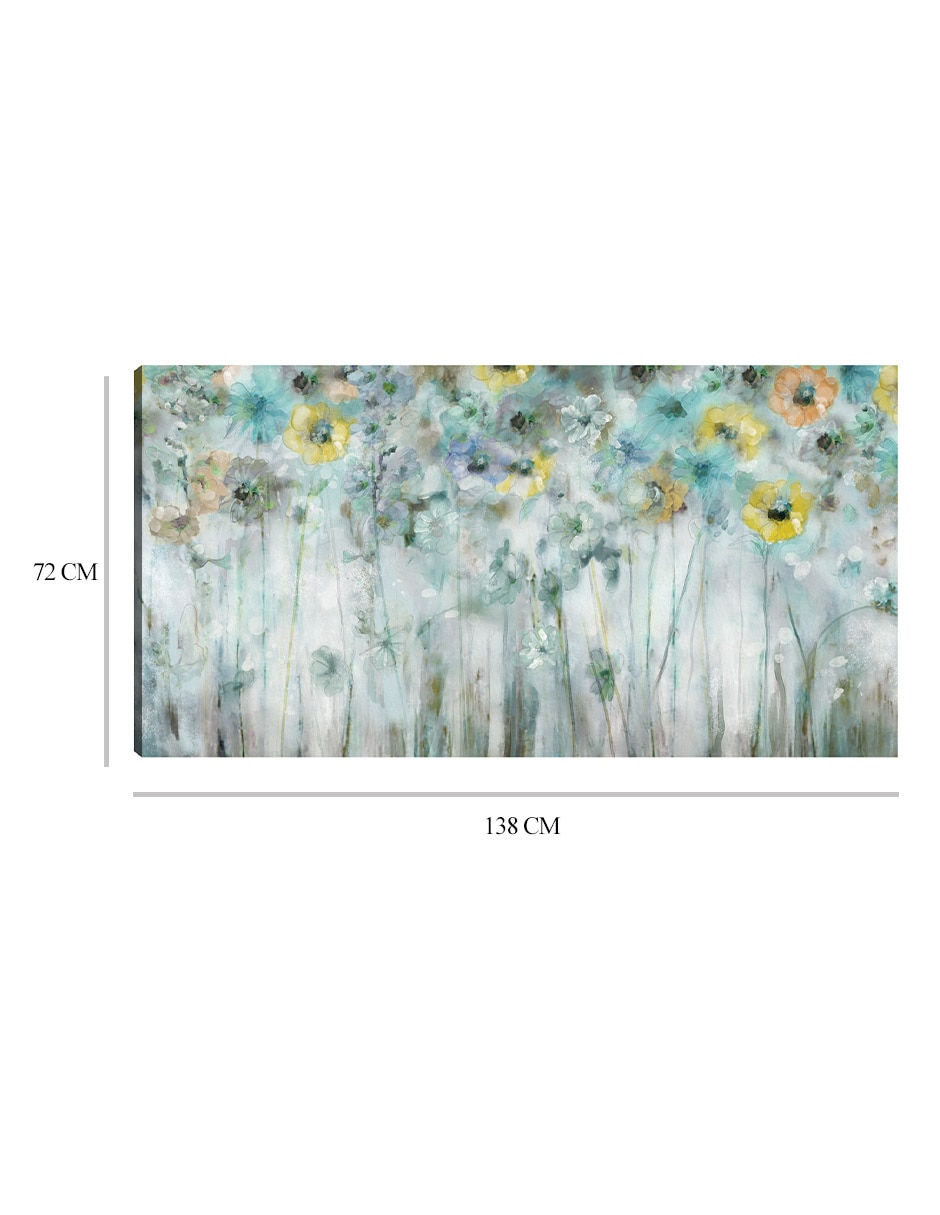Cuadro decorativo técnica mixta Naturaleza 3