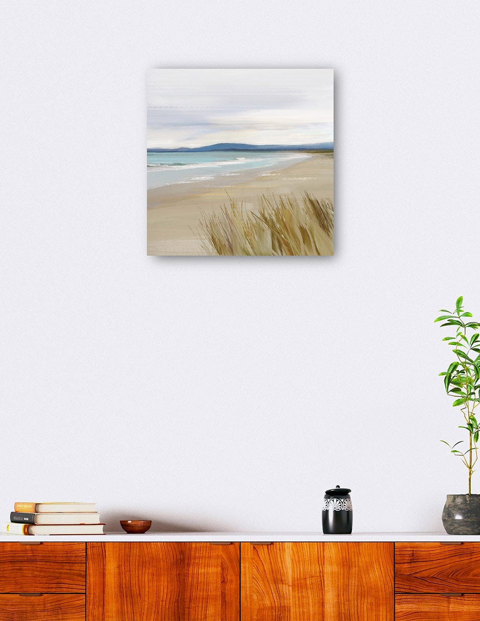 Cuadro decorativo técnica mixta Playas 5