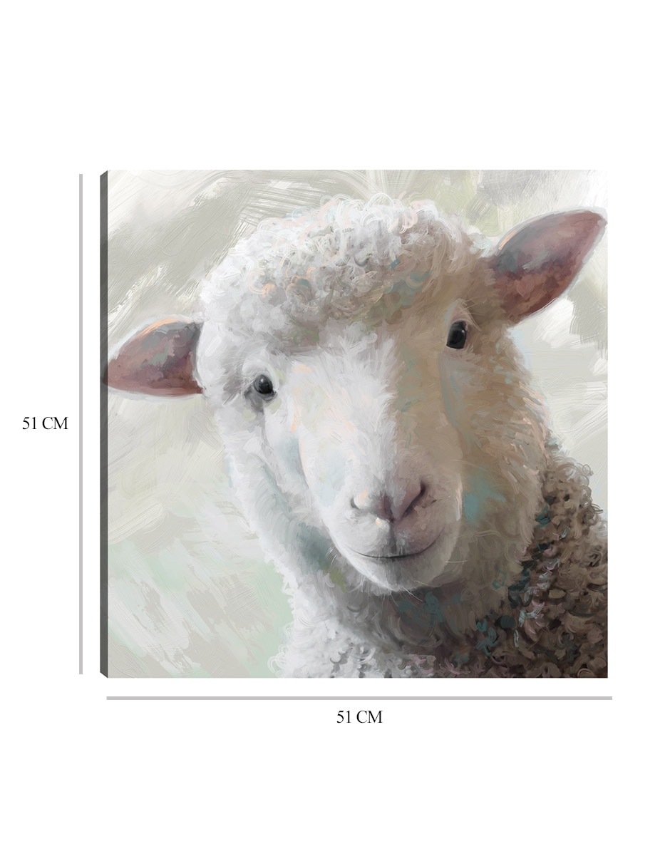 Cuadro decorativo técnica mixta Animales Domésticos 3