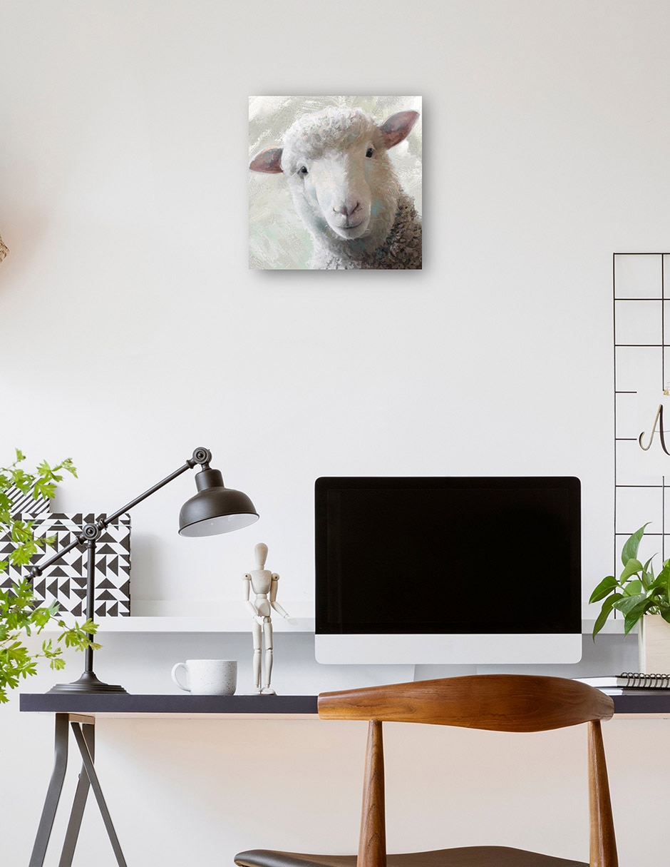 Cuadro decorativo técnica mixta Animales Domésticos 3