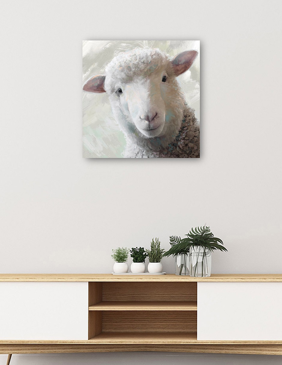 Cuadro decorativo técnica mixta Animales Domésticos 5