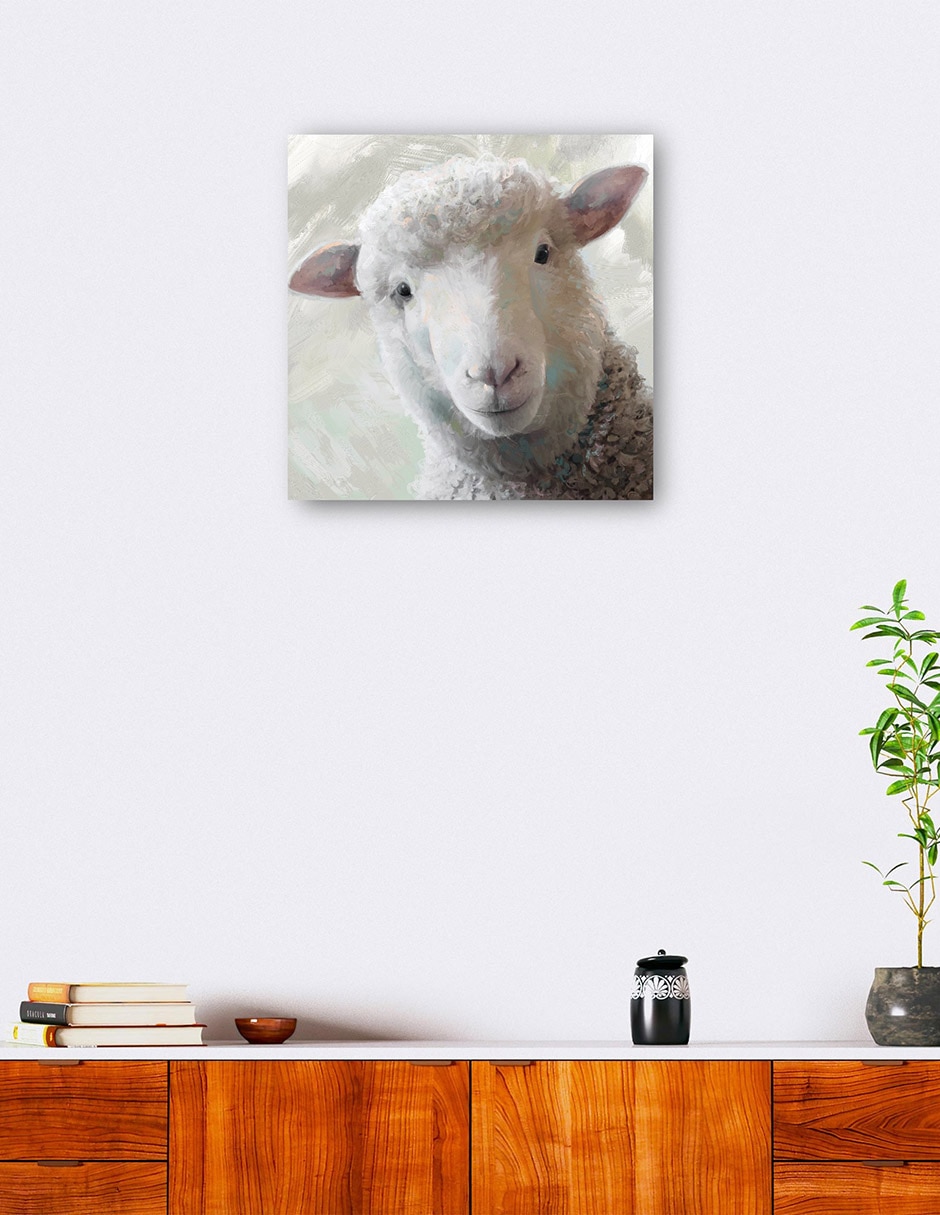 Cuadro decorativo técnica mixta Animales Domésticos 6