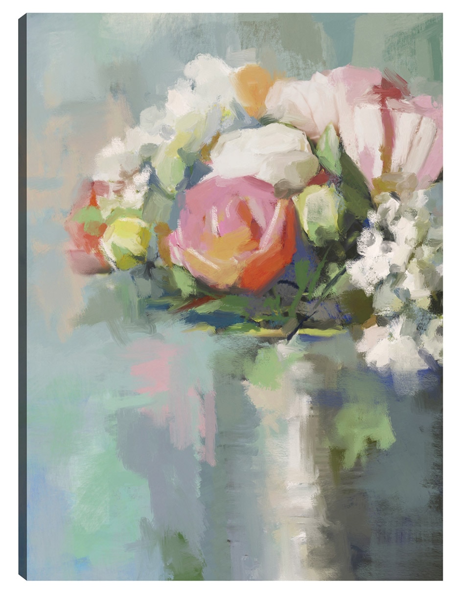 Cuadro decorativo técnica mixta Floreros Cuadro decorativo técnica mixta Floreros