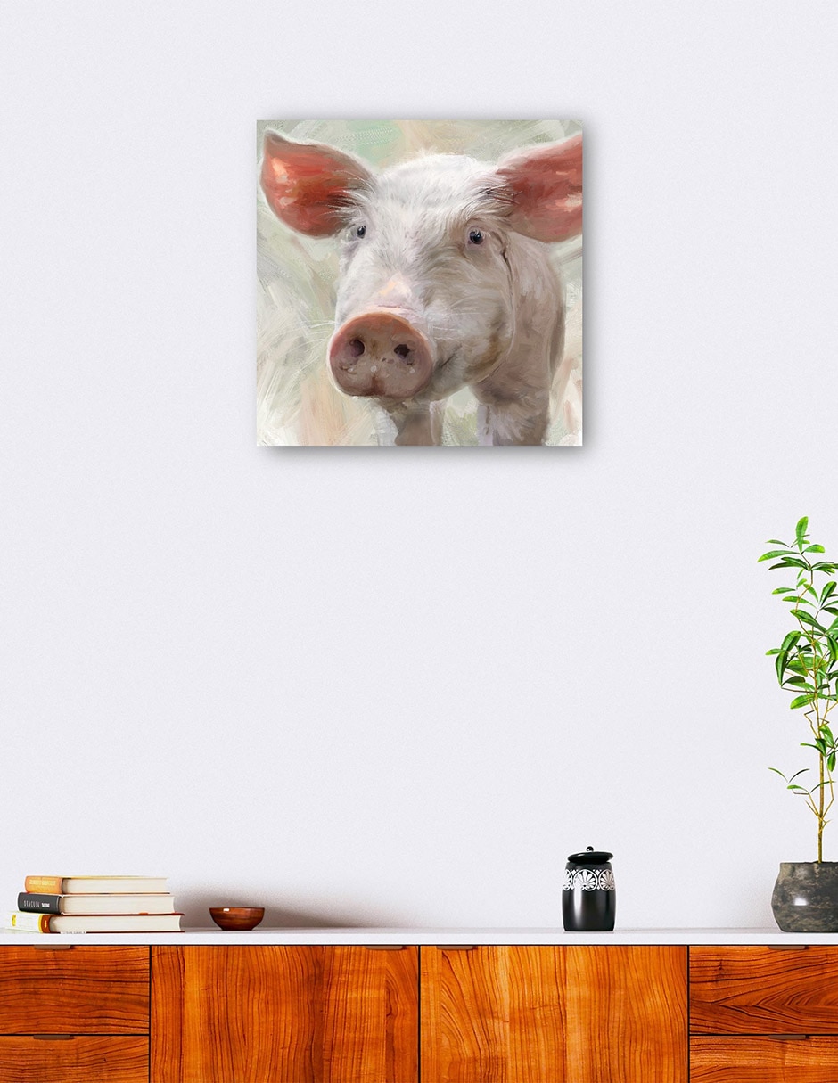 Cuadro decorativo técnica mixta Animales Domésticos 5