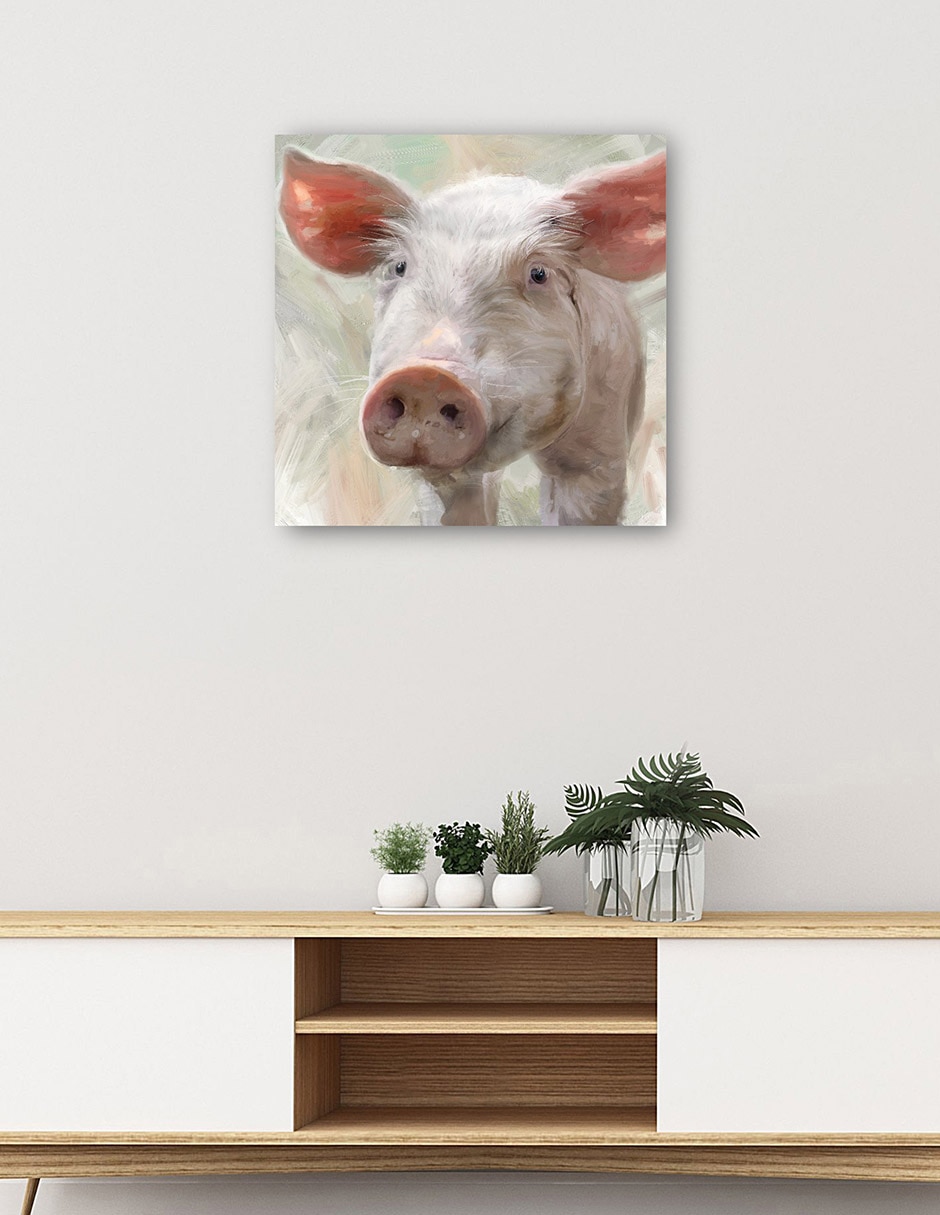 Cuadro decorativo técnica mixta Animales Domésticos 6