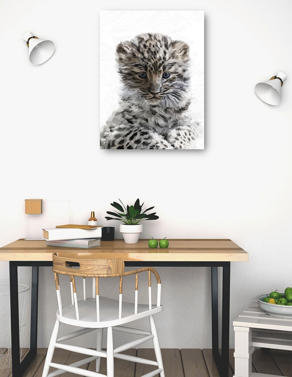 Cuadro decorativo técnica mixta Vida Silvestre 6