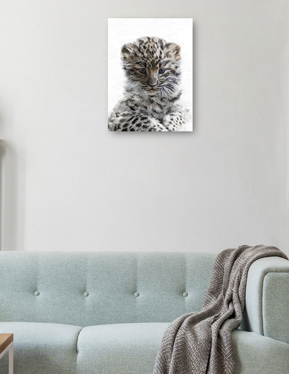 Cuadro decorativo técnica mixta Vida Silvestre 8
