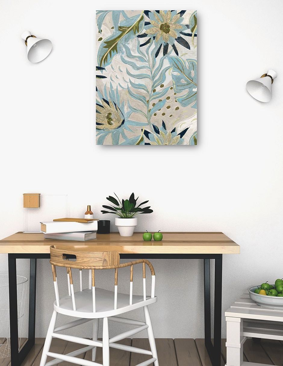 Cuadro decorativo técnica mixta Floración 7