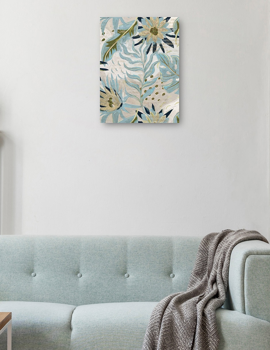 Cuadro decorativo técnica mixta Floración 9