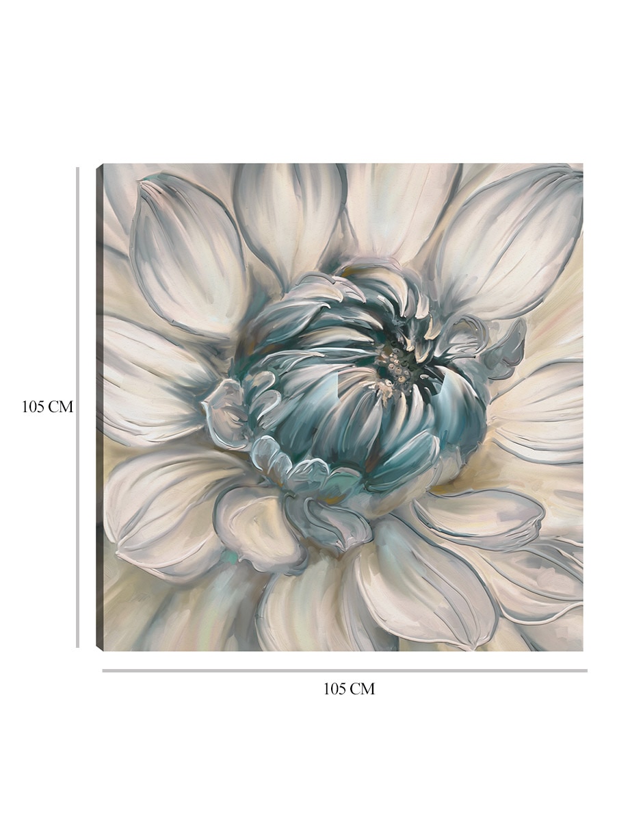 Cuadro decorativo técnica mixta Floración 3