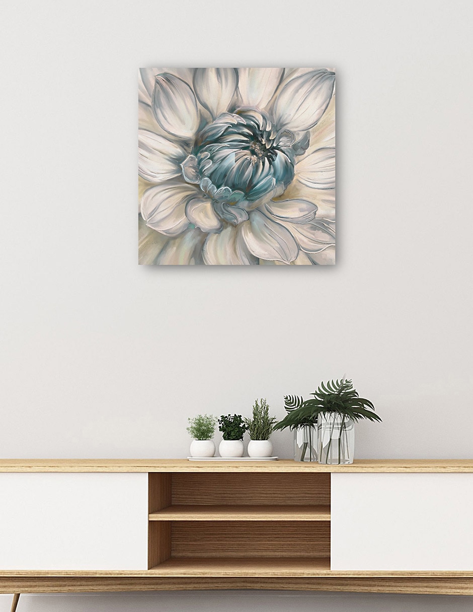 Cuadro decorativo técnica mixta Floración 6