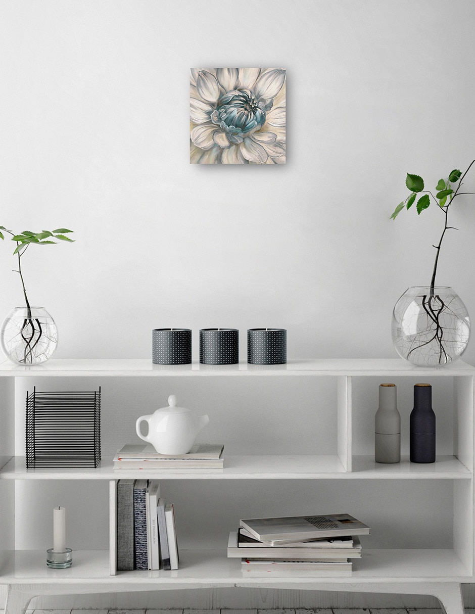 Cuadro decorativo técnica mixta Floración 9