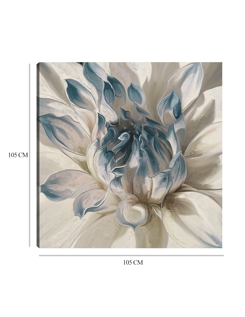 Cuadro decorativo técnica mixta Floración 2