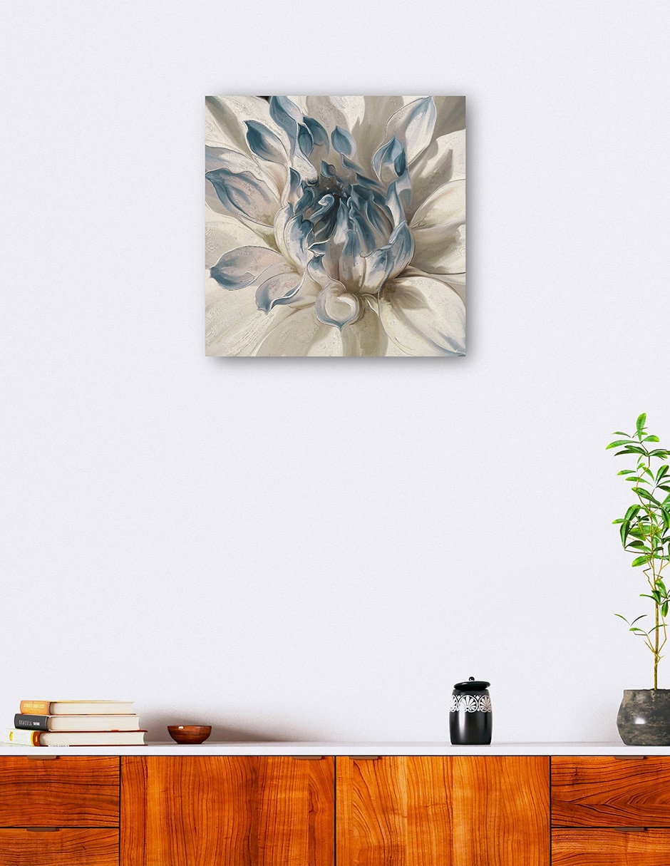 Cuadro decorativo técnica mixta Floración 6