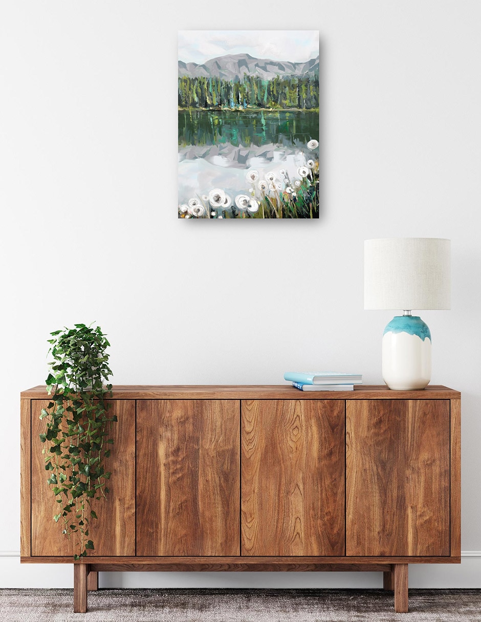 Cuadro decorativo técnica mixta Lagos 2