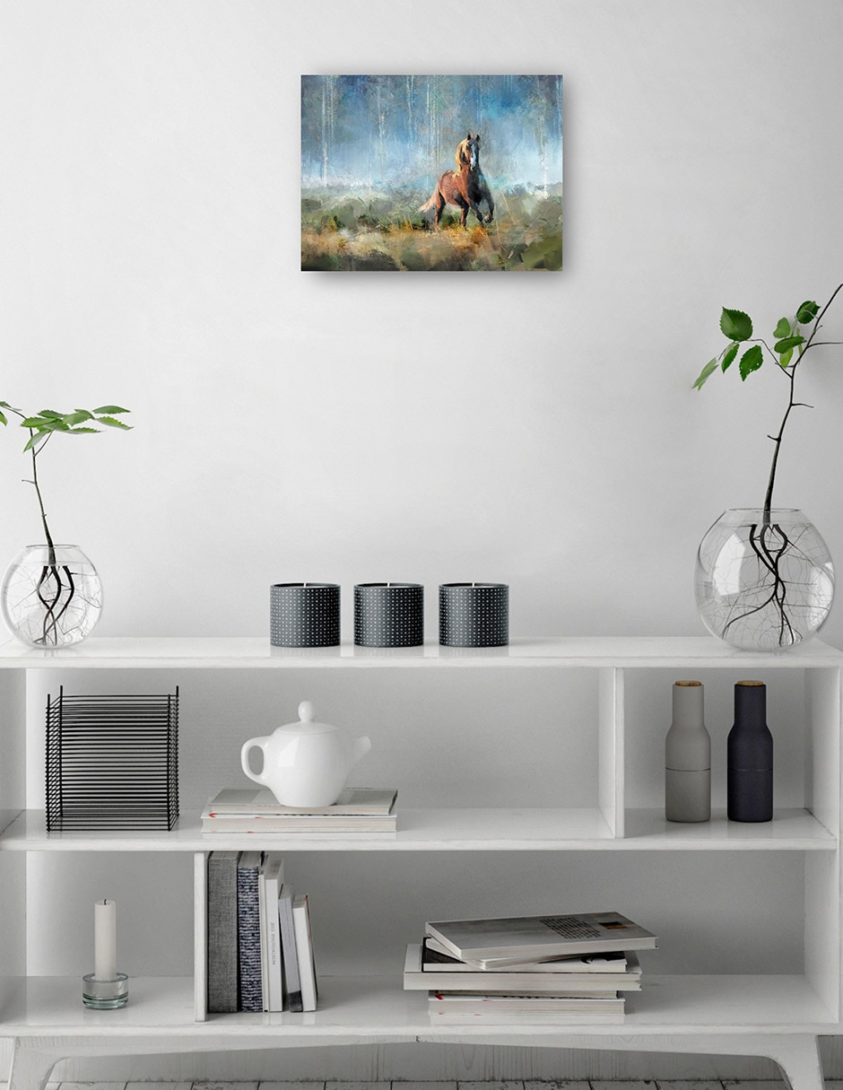 Cuadro decorativo técnica mixta Vida Silvestre 2