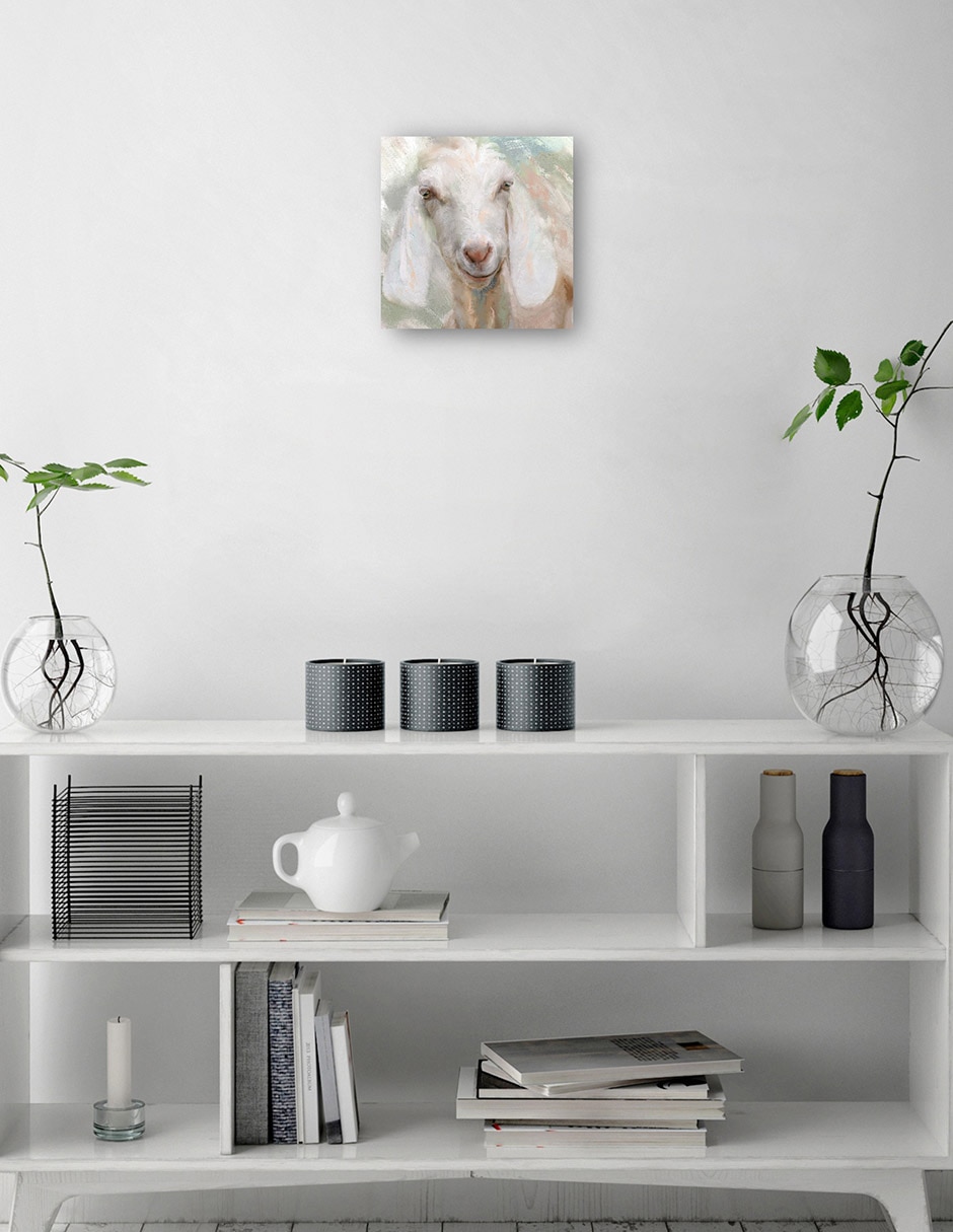 Cuadro decorativo técnica mixta Animales Domésticos 9