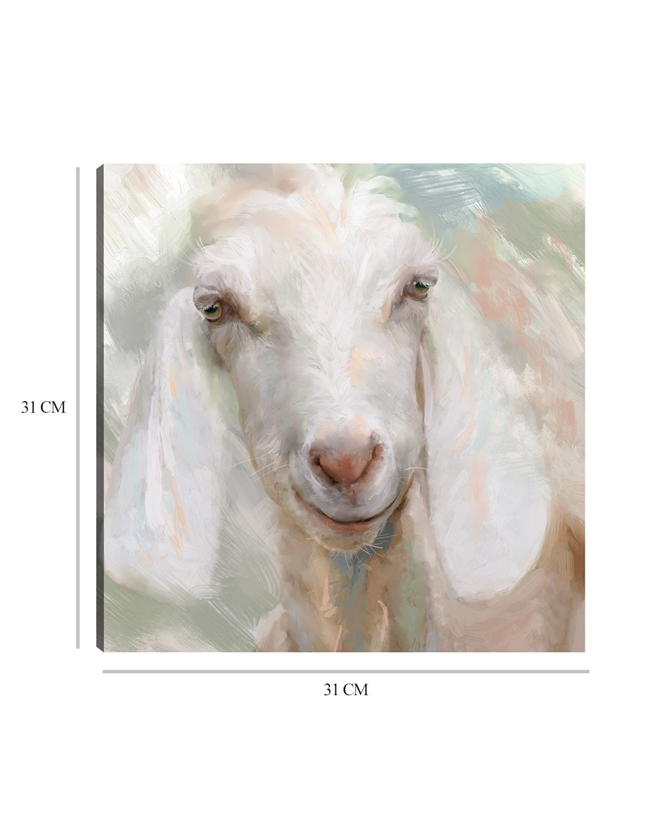 Cuadro decorativo técnica mixta Animales Domésticos 2
