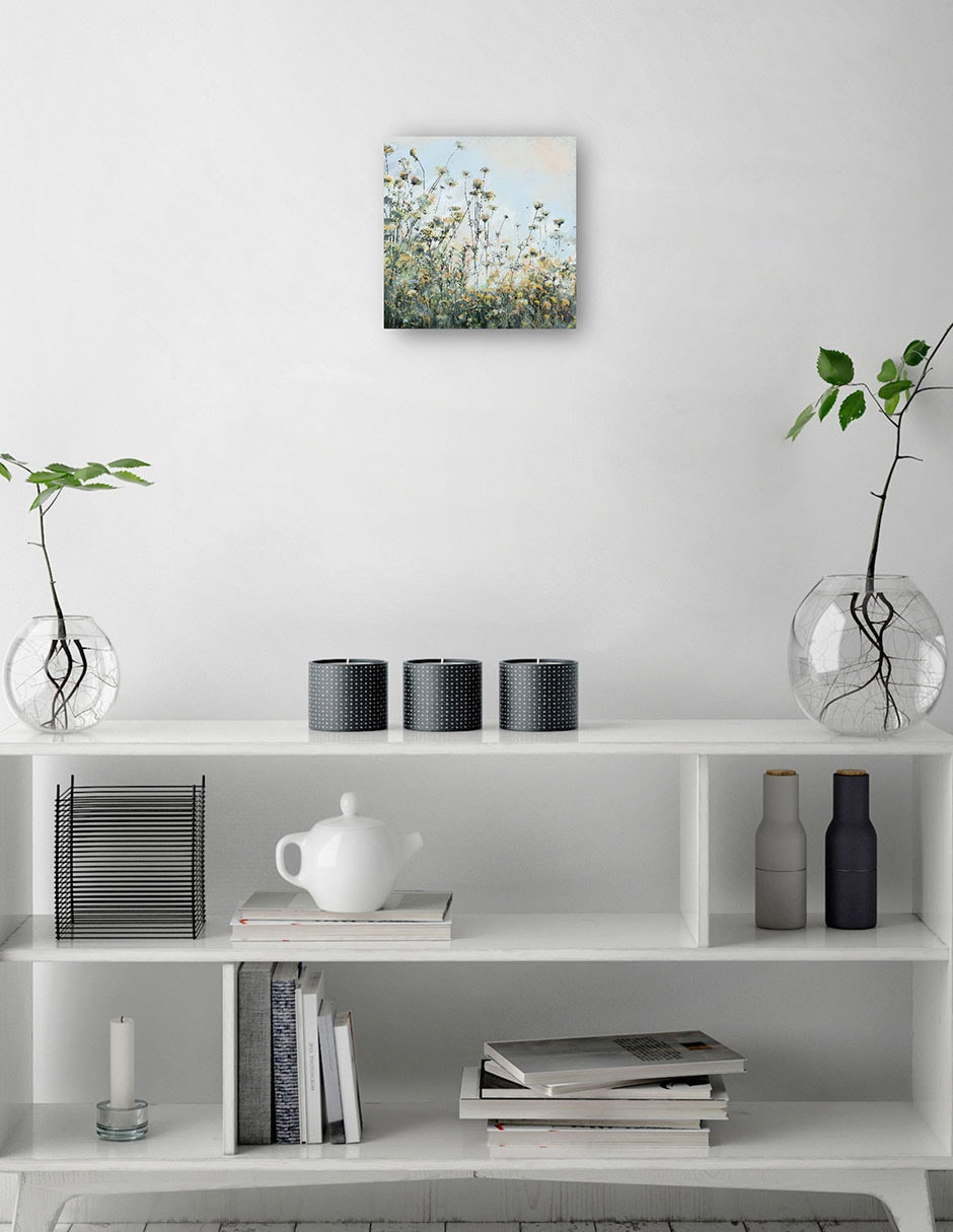 Cuadro decorativo técnica mixta Primavera 2