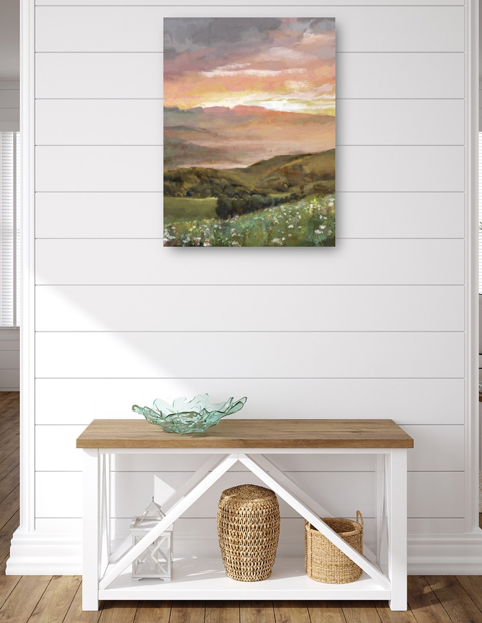 Cuadro decorativo técnica mixta Bosques 4