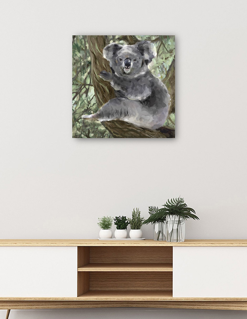 Cuadro decorativo técnica mixta Vida Silvestre 6