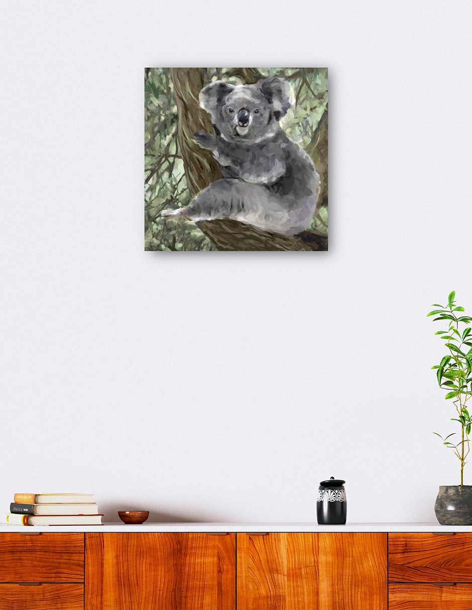 Cuadro decorativo técnica mixta Vida Silvestre 7