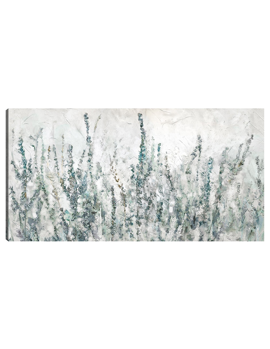 Cuadro decorativo técnica mixta Floración