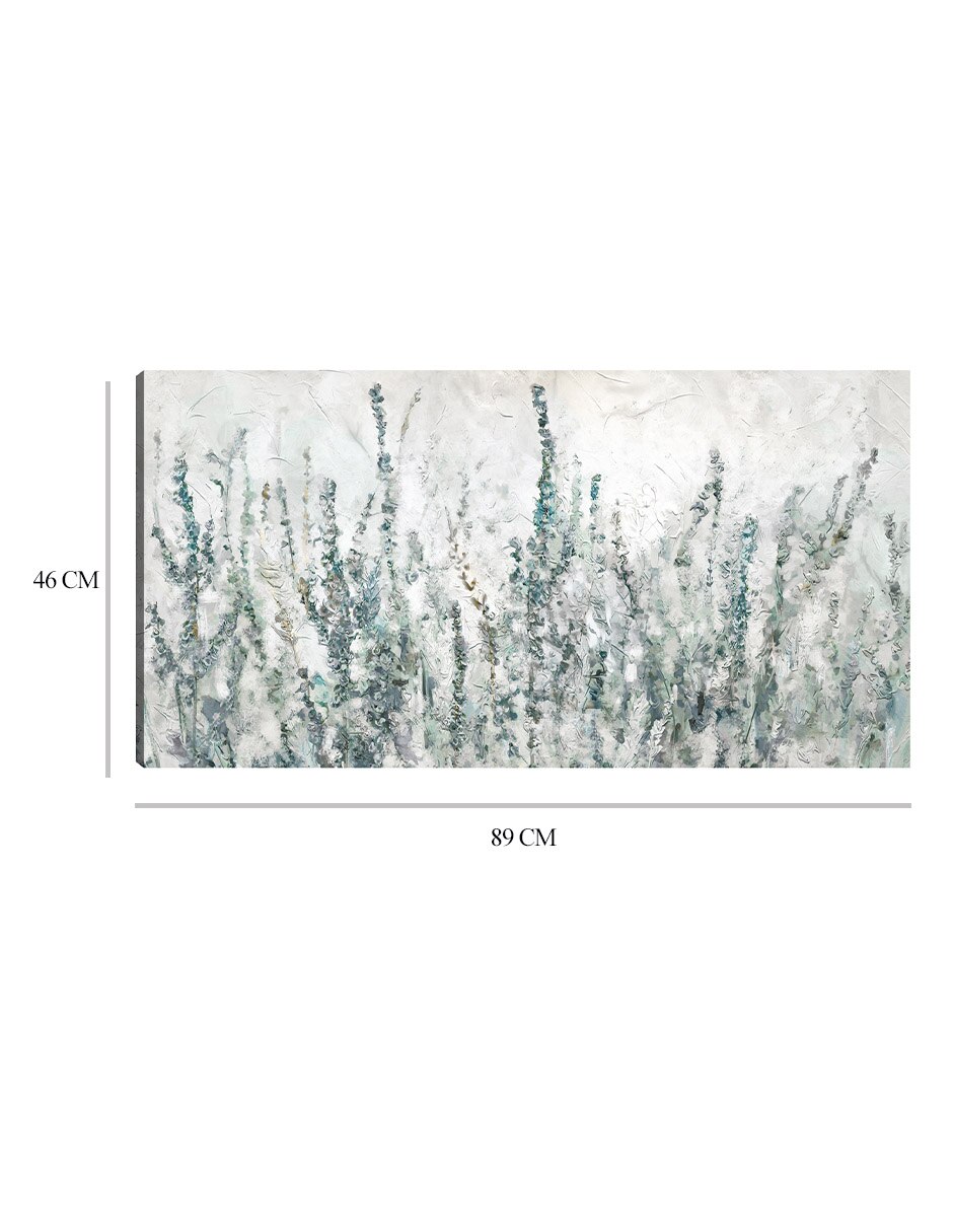 Cuadro decorativo técnica mixta Floración 2