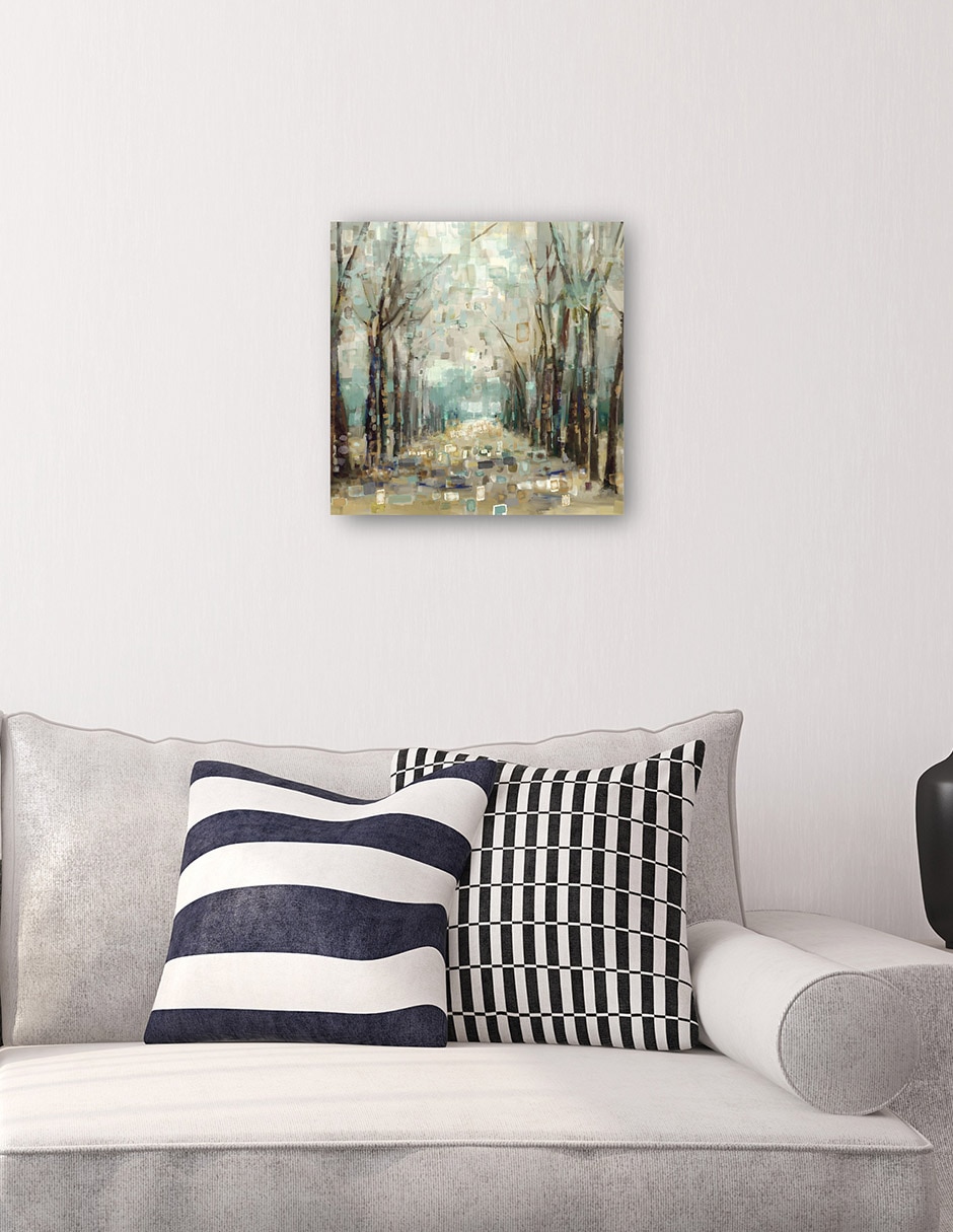 Cuadro decorativo técnica mixta Caminos 4