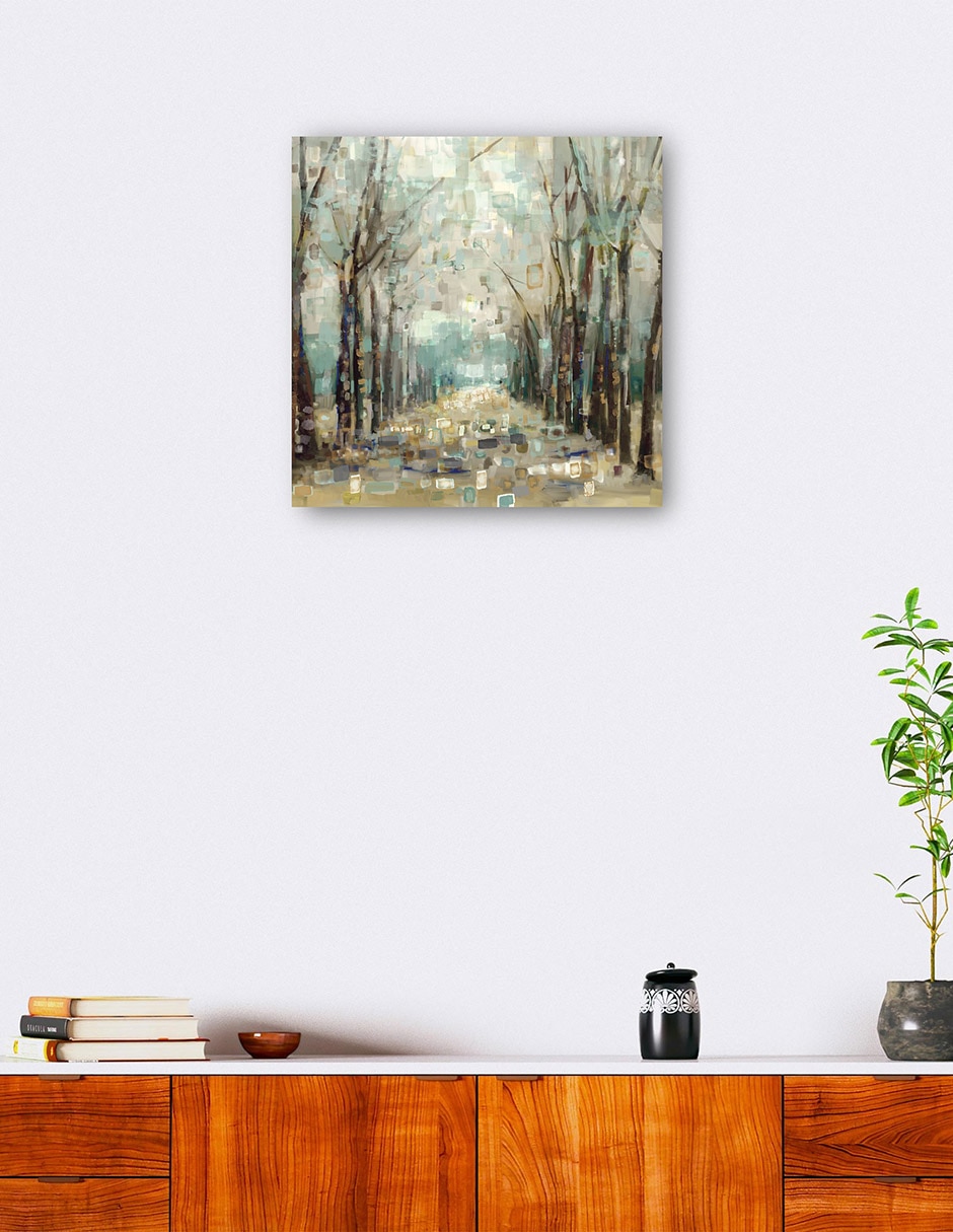 Cuadro decorativo técnica mixta Caminos 6