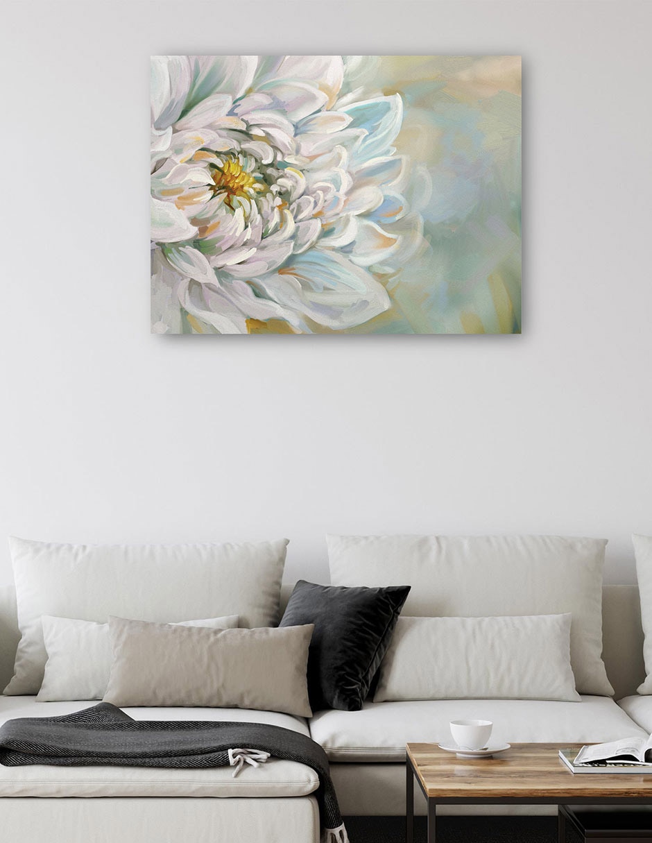Cuadro decorativo técnica mixta Floración 6