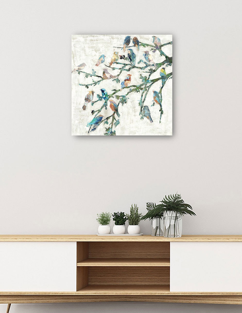Cuadro decorativo técnica mixta Vida Silvestre 8
