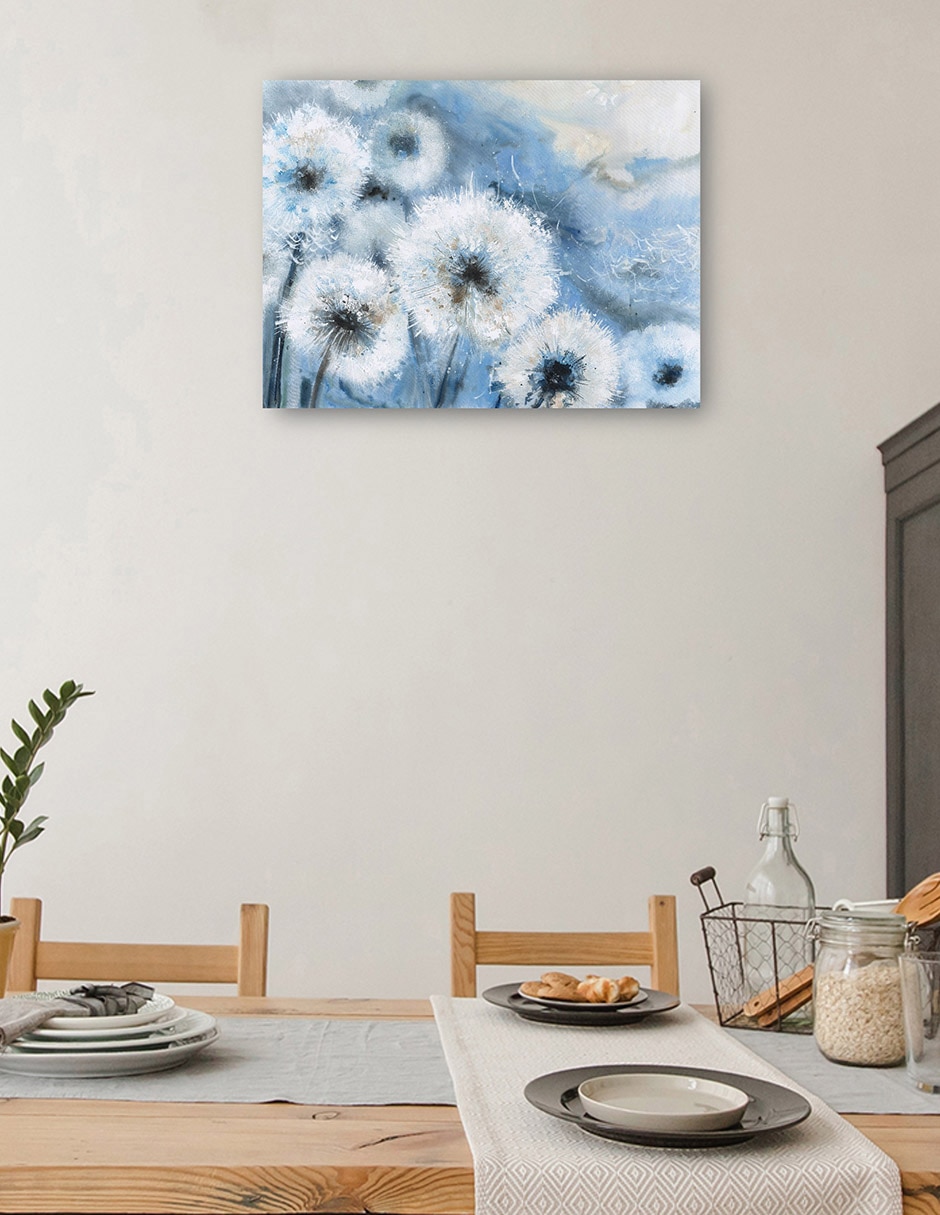 Cuadro decorativo técnica mixta Floración 5