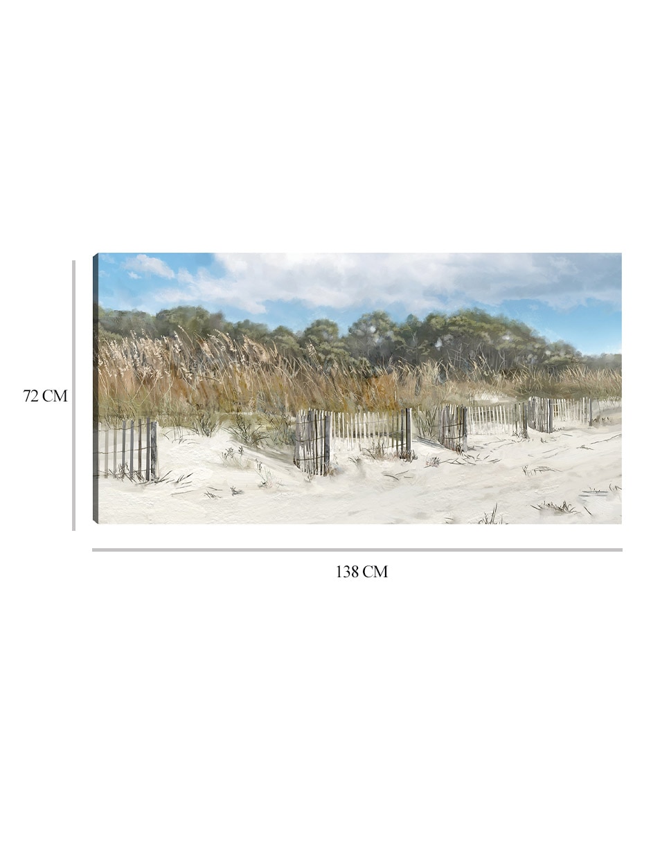 Cuadro decorativo técnica mixta Verano 2