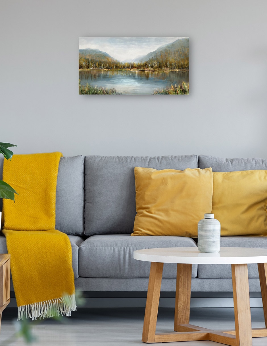 Cuadro decorativo técnica mixta Lagos 4