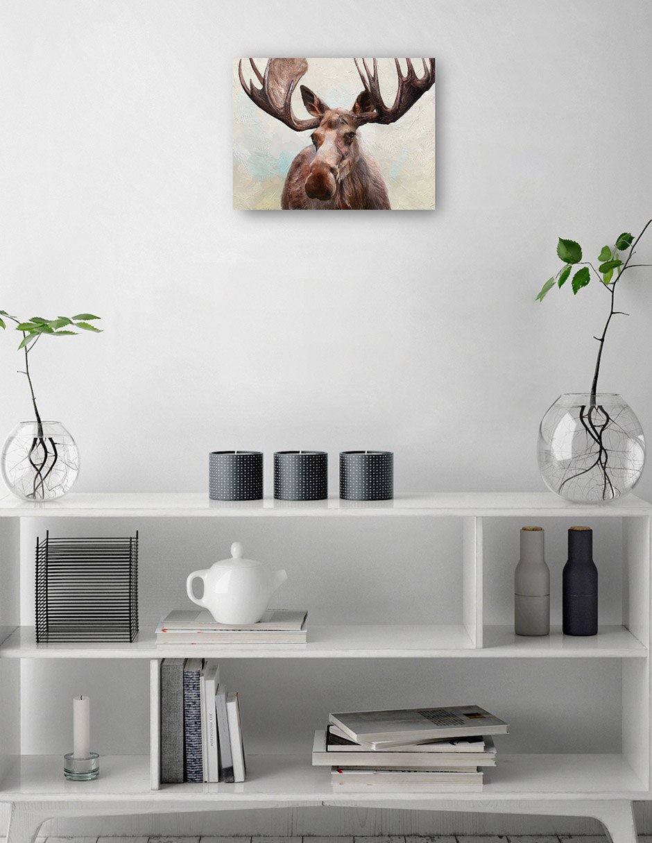 Cuadro decorativo técnica mixta Vida Silvestre 3