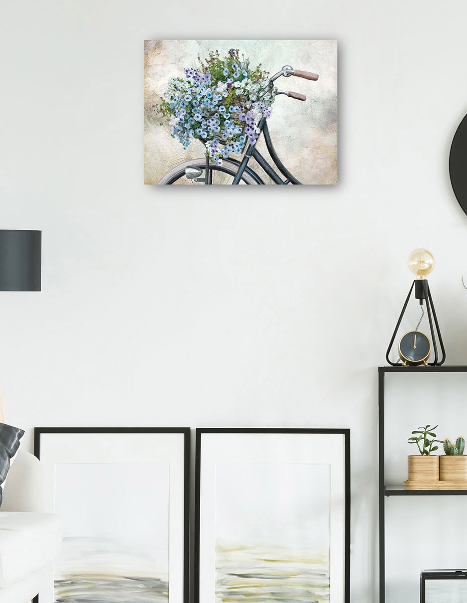 Cuadro decorativo Dulce Paseo técnica mixta Arreglo Floral 3