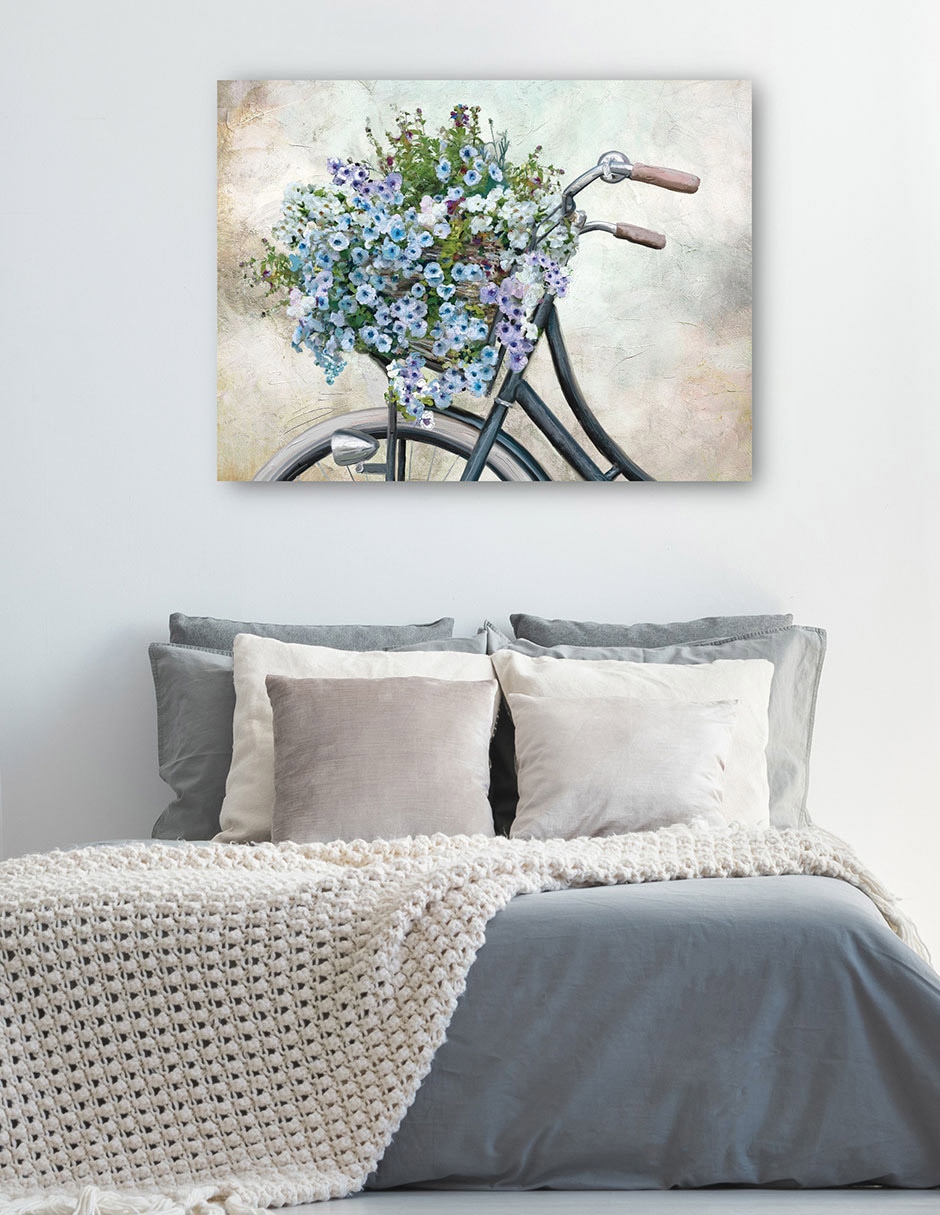 Cuadro decorativo Dulce Paseo técnica mixta Arreglo Floral 5
