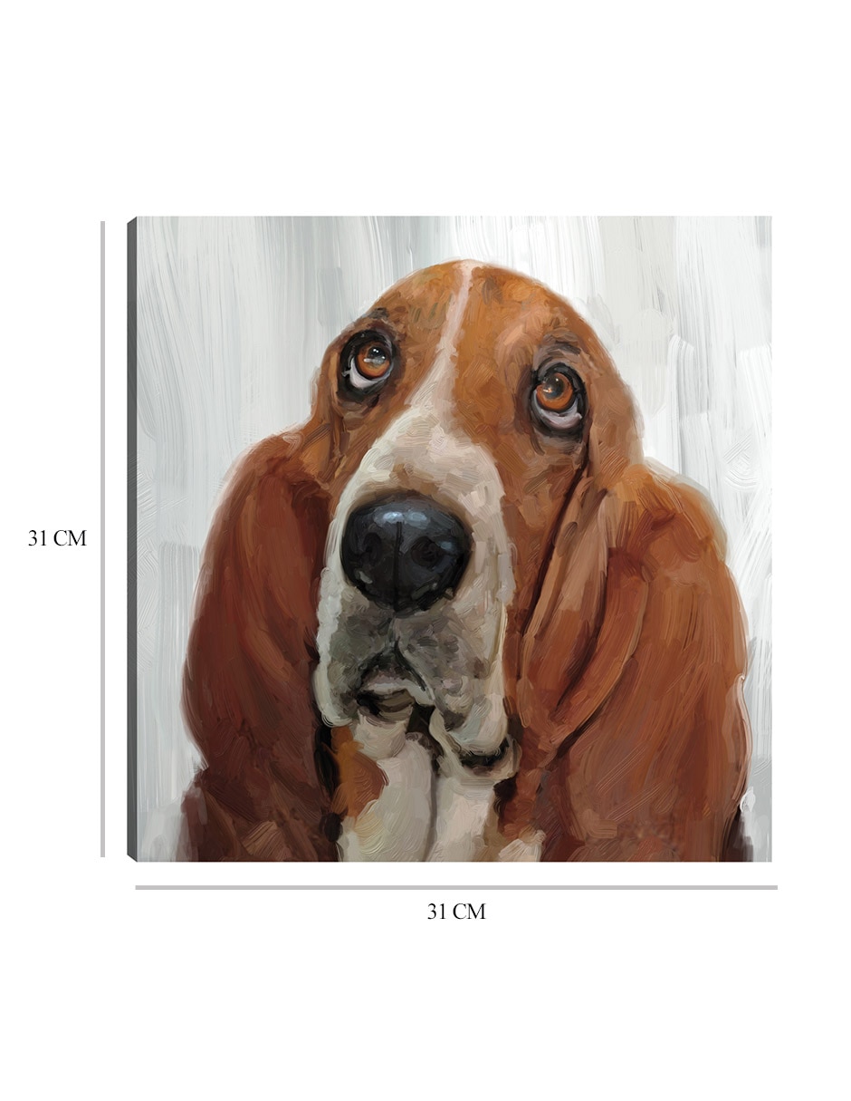 Cuadro decorativo Días de Perros II técnica mixta Animales Domésticos 3