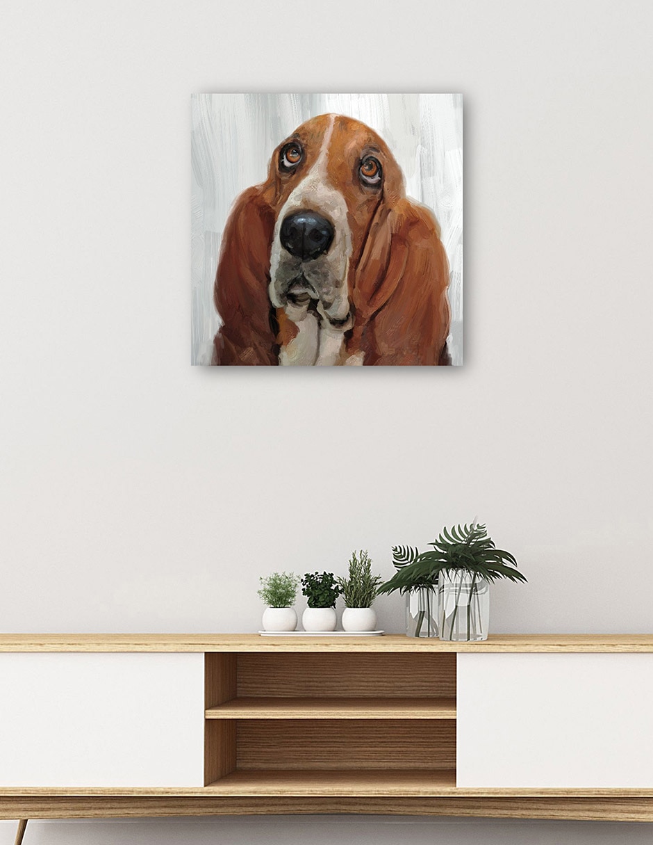 Cuadro decorativo Días de Perros II técnica mixta Animales Domésticos 5