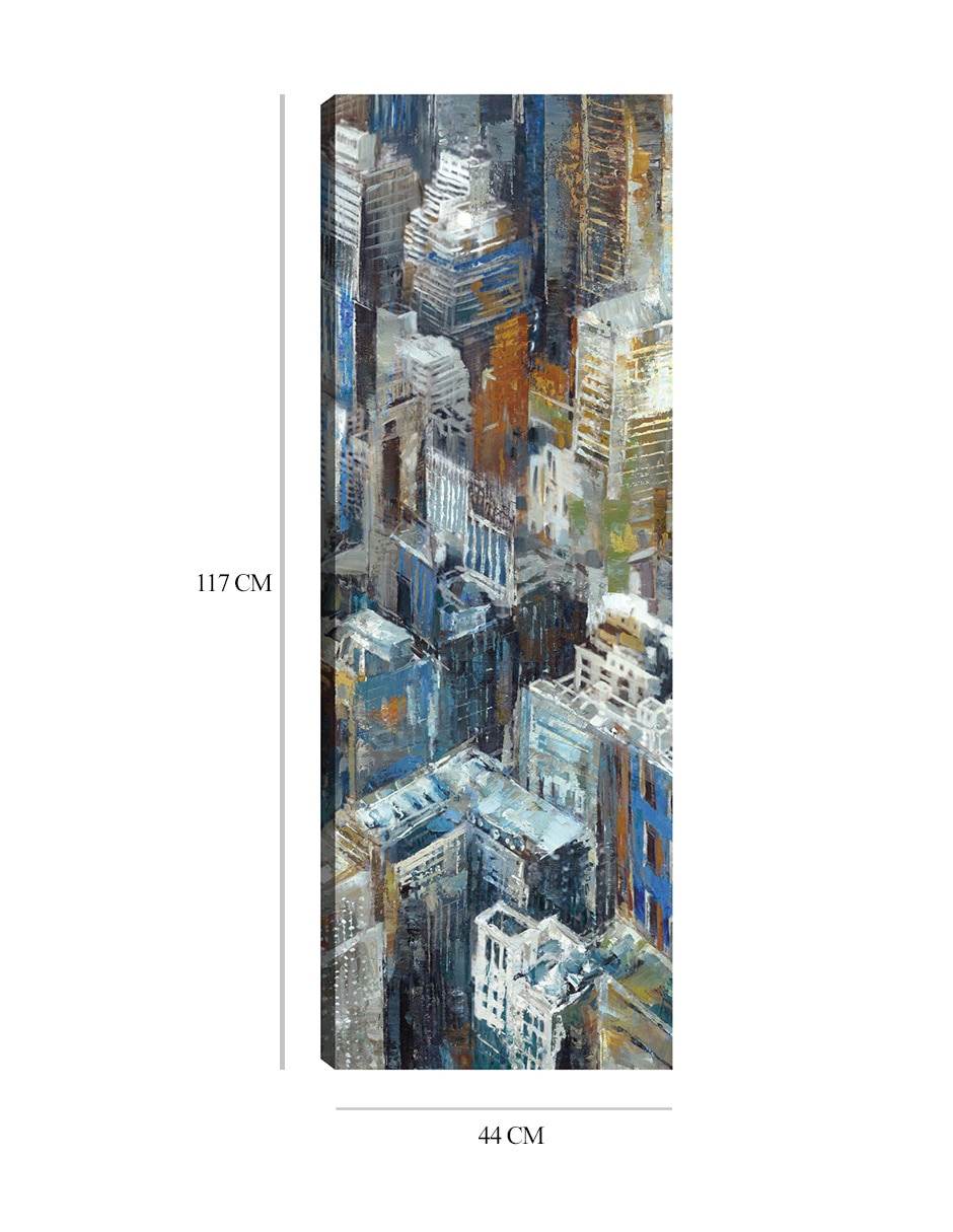 Cuadro decorativo Elevarse por Encima del Panel II técnica mixta Edificios 3