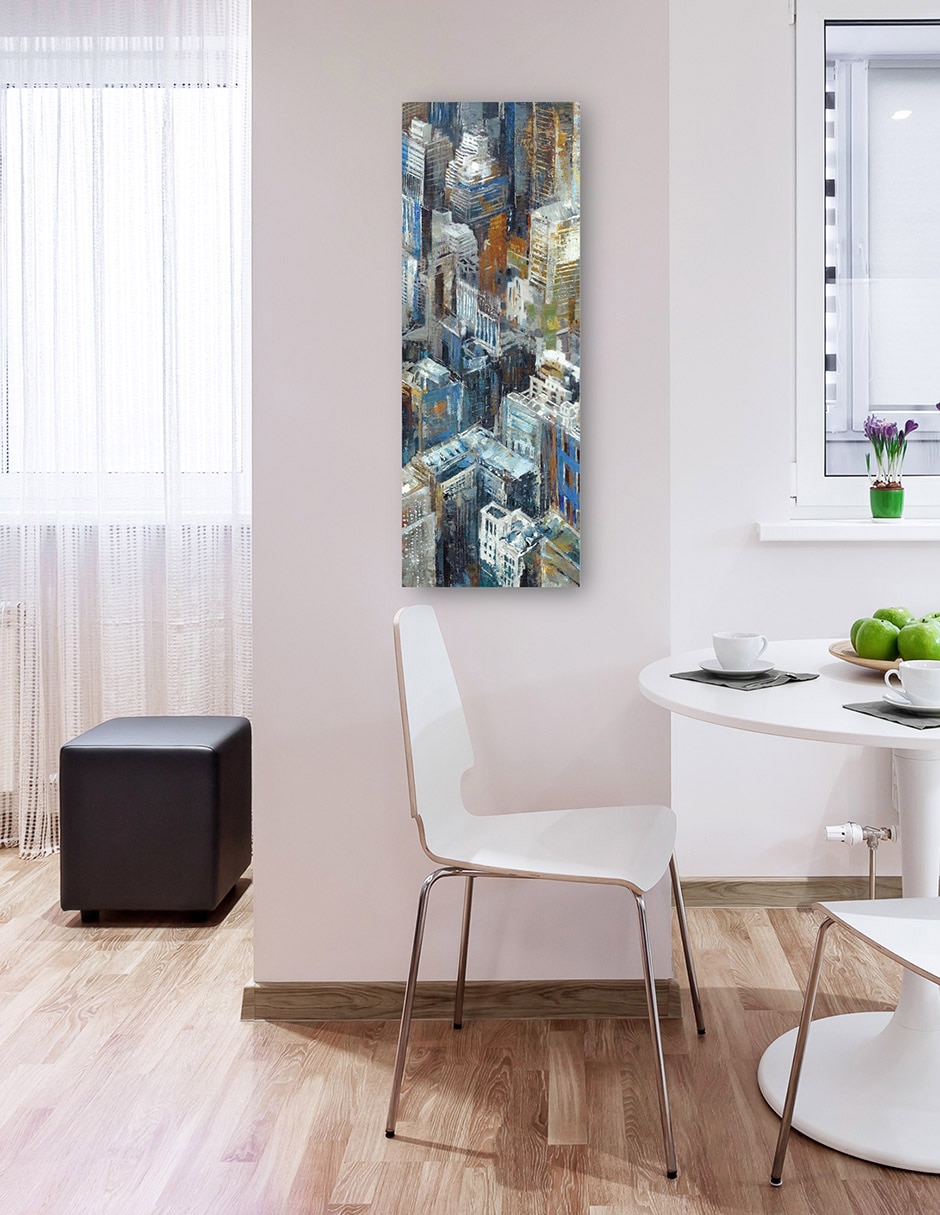 Cuadro decorativo Elevarse por Encima del Panel II técnica mixta Edificios 3