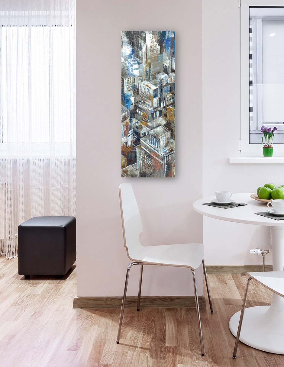Cuadro decorativo Elevarse por Encima del Panel I técnica mixta Edificios 3