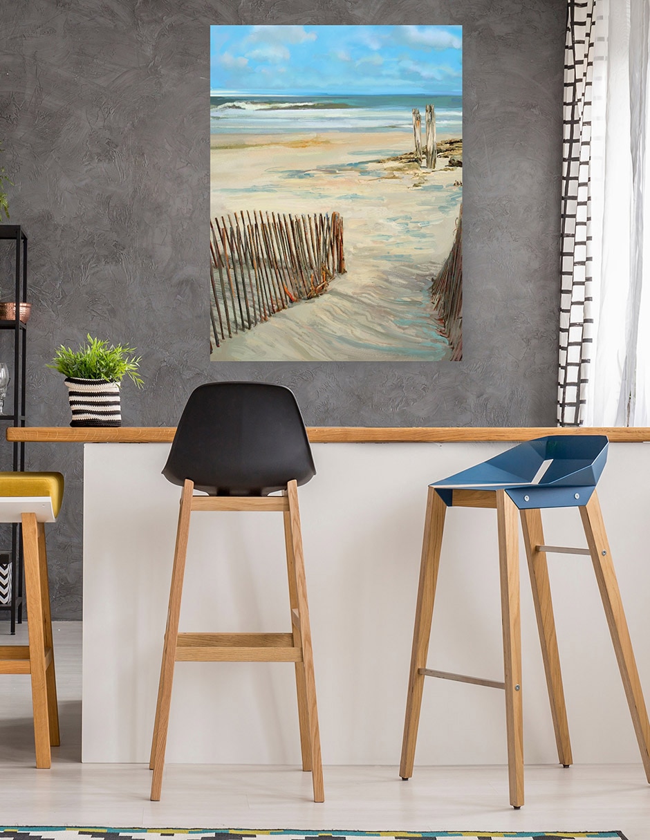 Cuadro decorativo Día Perfecto Que Brillante técnica mixta Playas 5