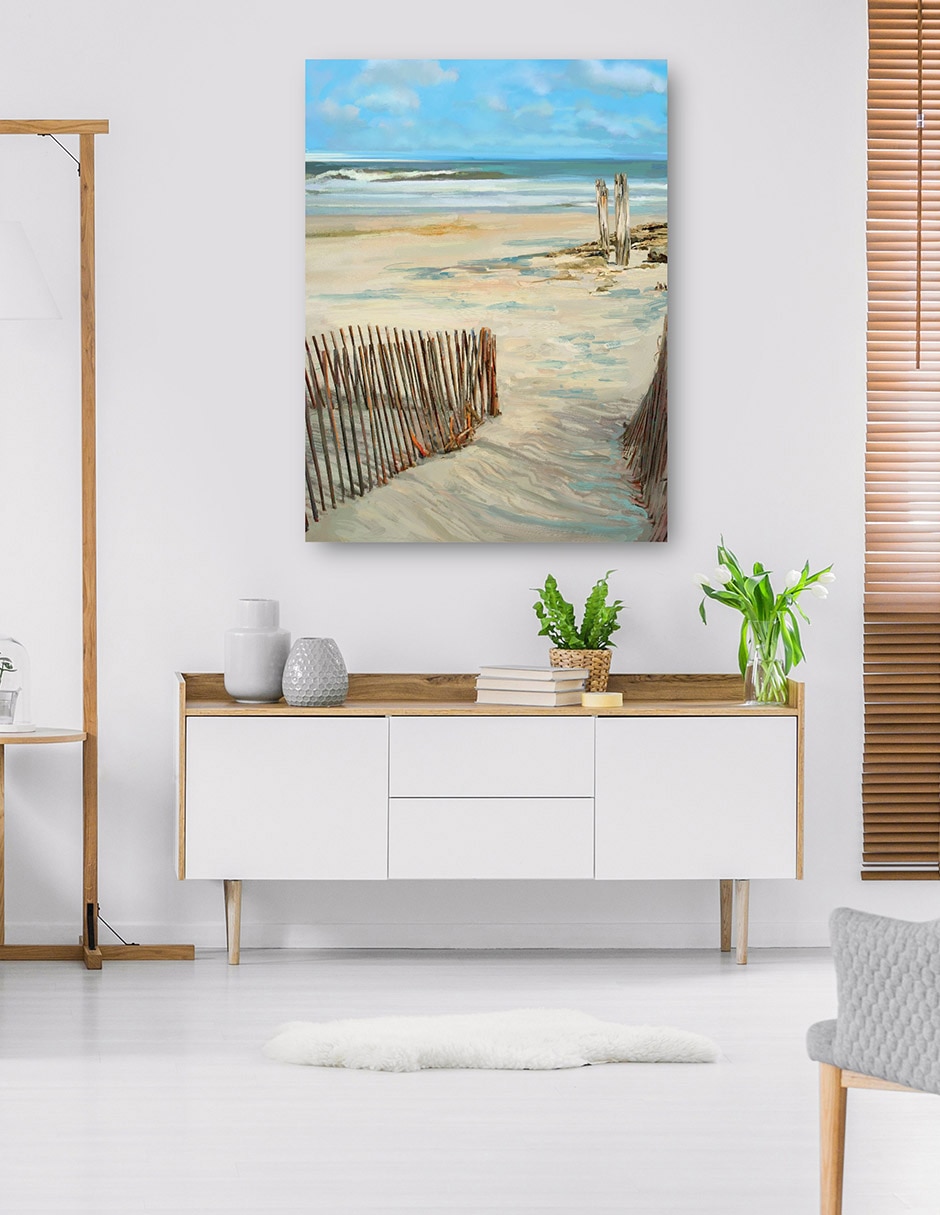 Cuadro decorativo Día Perfecto Que Brillante técnica mixta Playas 6