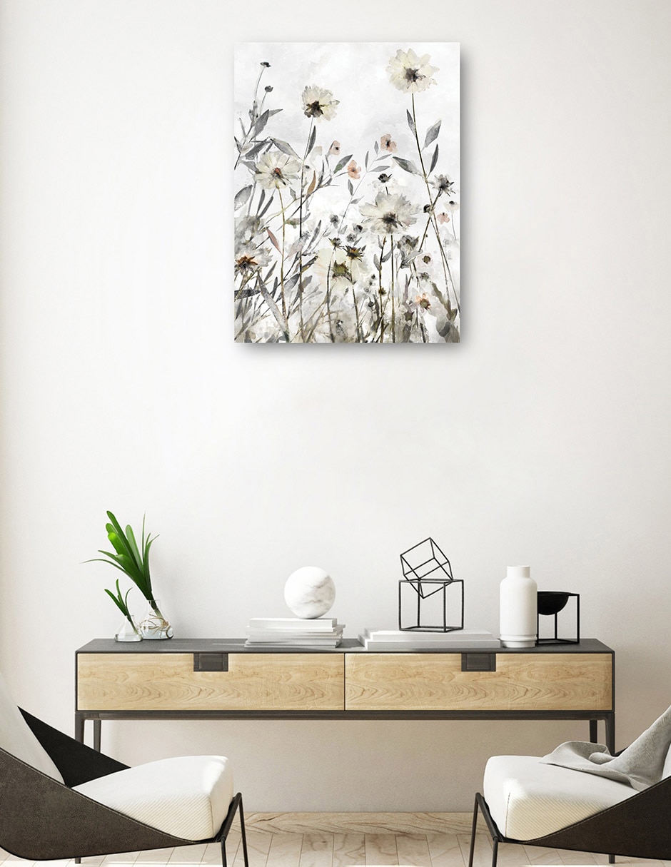 Cuadro decorativo El Jardín de Delia I técnica mixta Primavera 3
