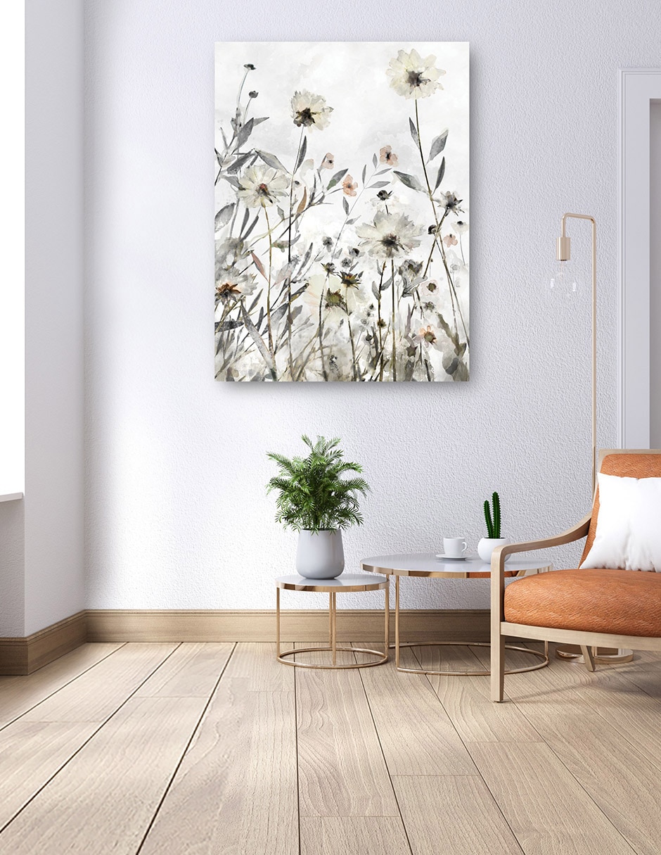Cuadro decorativo El Jardín de Delia I técnica mixta Primavera 6