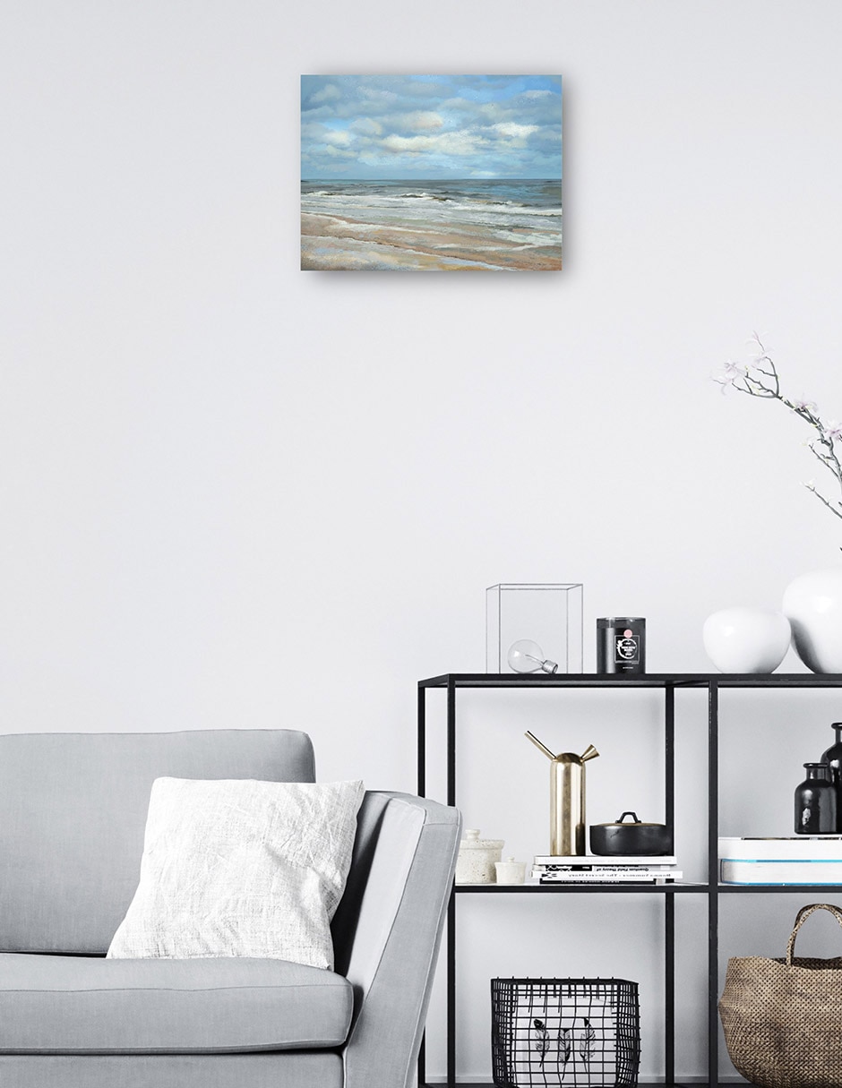 Cuadro decorativo Día Perfecto II técnica mixta Playas 2
