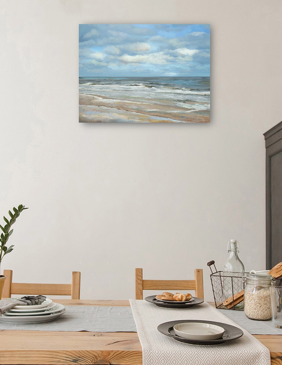 Cuadro decorativo Día Perfecto II técnica mixta Playas 4