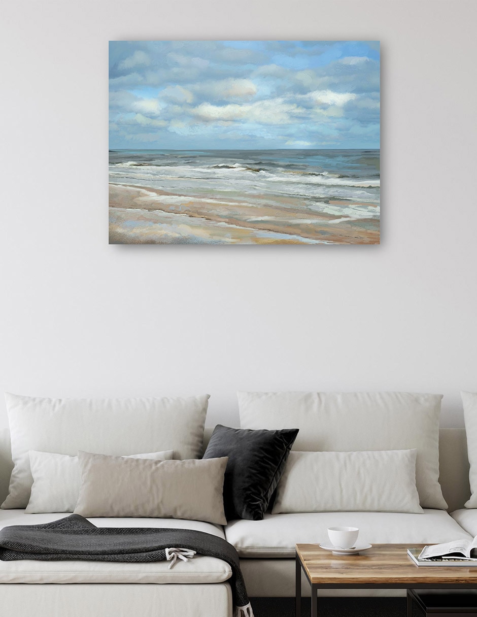 Cuadro decorativo Día Perfecto II técnica mixta Playas 5